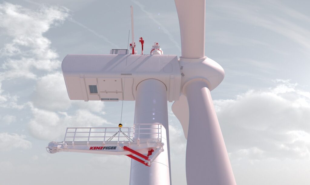 Heli-Hook™ lifts larger up-tower crane